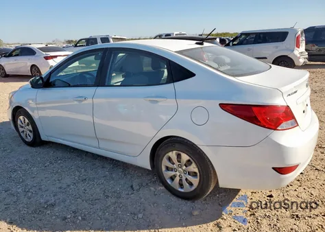 2017 Hyundai Accent Se z USA, uszkodzony, nr VIN KMHCT4AE3HU172304